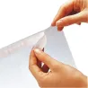 100 Cellophane Bags with Adhesive Flap in Various Sizes