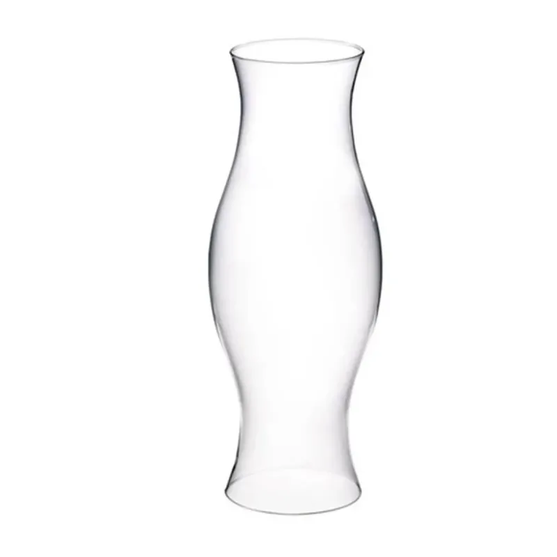 Jarrón de pantalla de vidrio h 50 cm