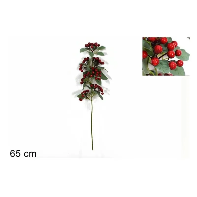 Stjälk Bär med blad cm. 65 | ChartaRè