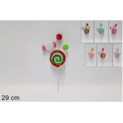 Épingle à sucette avec bonbons Cm. 29