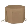 Hexagon Secret Boxes with Havana Cords