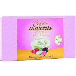 Sockrad mandel yoghurt smak med bär kg.1 | ChartaRè