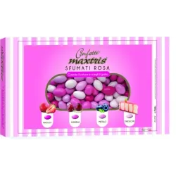 Sfumati Pink Maxtris Sugared Almonds 1 kg | ChartaRè