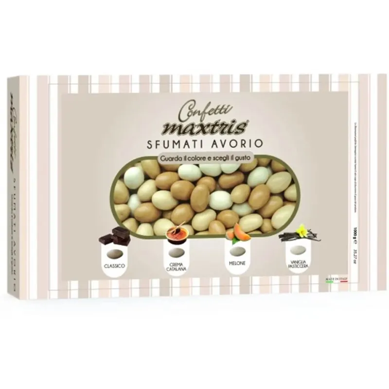 Ιβουάρ Σκιασμένα Κουφέτα Αμύγδαλα kg.1 | ChartaRè