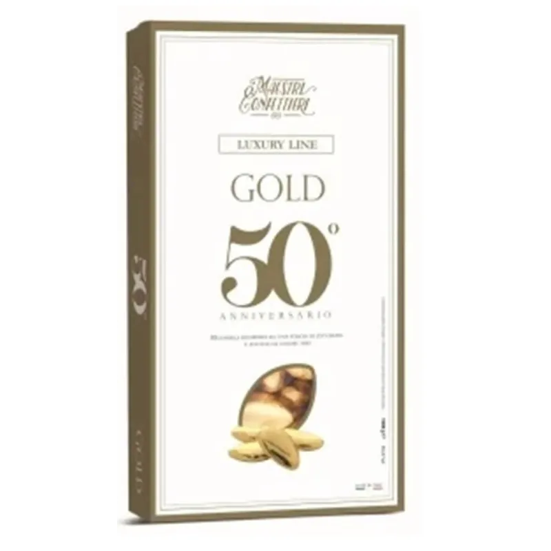 Zawijane Złote Migdały Cukrowe gr 500 | ChartaRè