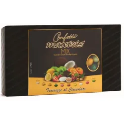 Sugared almonds Maxtris Colored Mix 1 kg | ChartaRè