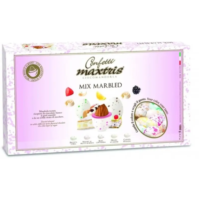 Almendras azucaradas Maxtris sabores variados kg.1 | ChartaRè