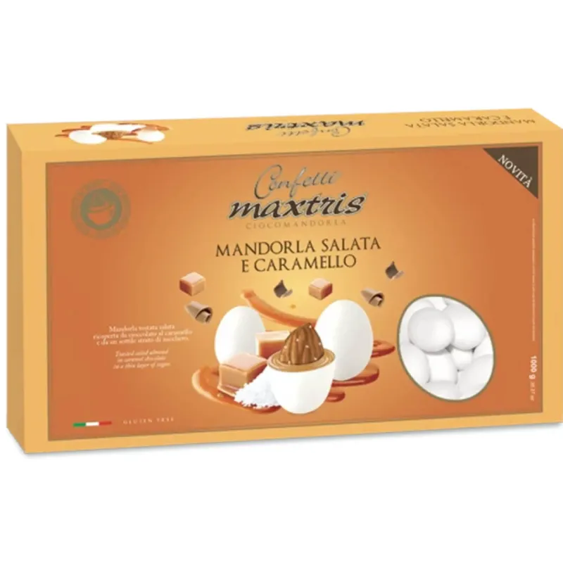 Gezouten gesuikerde amandelen en karamel kg.1 | ChartaRè