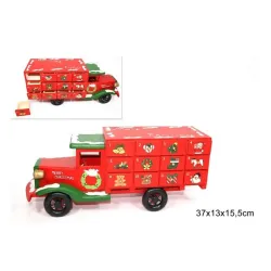 Camion Natalizio con 24 Cassetti | ChartaRè
