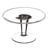 Soporte para pasteles de vidrio con borde simple | ChartaRè