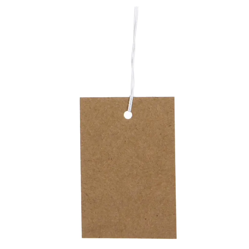 48 Etiquetas de Cartão Natural cm 4 x 6