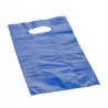 Shopper Plastica a Manico Fagiolo Colorato (al Kg.) Blu