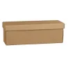 Scatola Avana per Magnum 1 Bottiglia con Coperchio mm.420x140x140