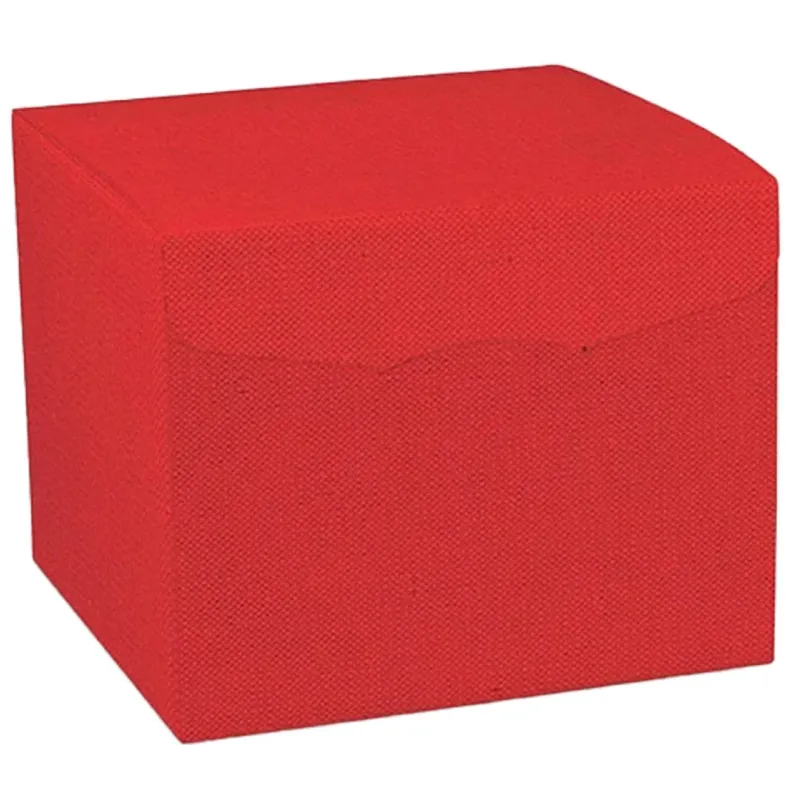 Zelfassemblerende Secret Boxes Rood Linnen