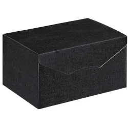 Self-Assembling Boxes Black, ideal for gift packaging