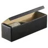 Caja para 1 botella plana de cartón resistente de varios colores