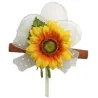 Sunflower Confetti Holder with Cinnamon 12 pcs