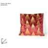 Cojín de terciopelo con árboles dorados en varios colores | ChartaRè