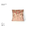 Cuscino Velluto con Alberi Oro in Vari Colori