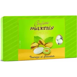 Sugared almonds Maxtris pistachio kg.1