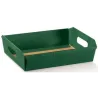 Colored cardboard baskets