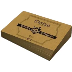 Spersonalizowane podkładki z papieru słomkowego