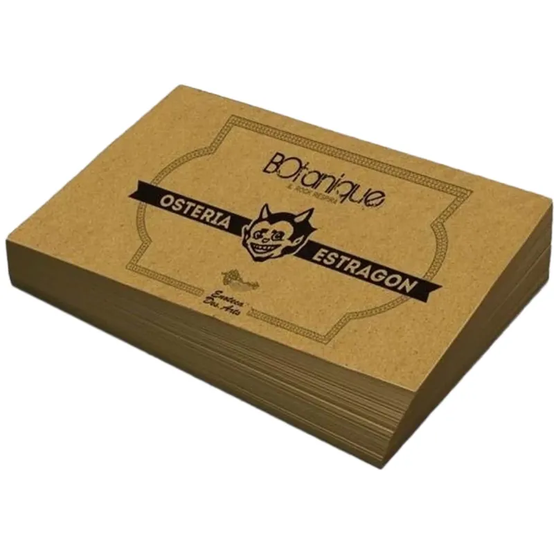 Manteles individuales de papel de paja personalizados