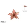 Stelo Poinsettia Glitterata Cm. 30 Vari Colori