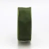 Cored iridescent fabric ribbon