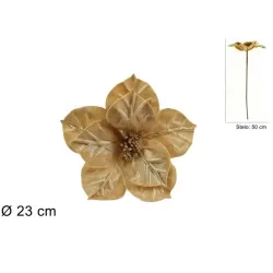 Sammet blomma stam cm 50 olika färger