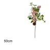 Stelo con Pigna e Bacche Rosa Varie Misure