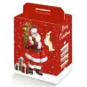Scatola porta Panettone e Bottiglia Arriva Babbo Natale
