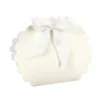 10 White Candy Boxes with Holes