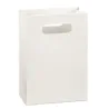 10 Shopper Box con Manico a Fagiolo colore Fibra Bianco in Varie Misure