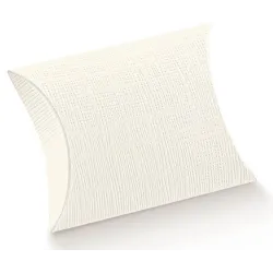 10 cajas plegables de cartón blanco en relieve, ideales para ideas de regalos y recuerdos