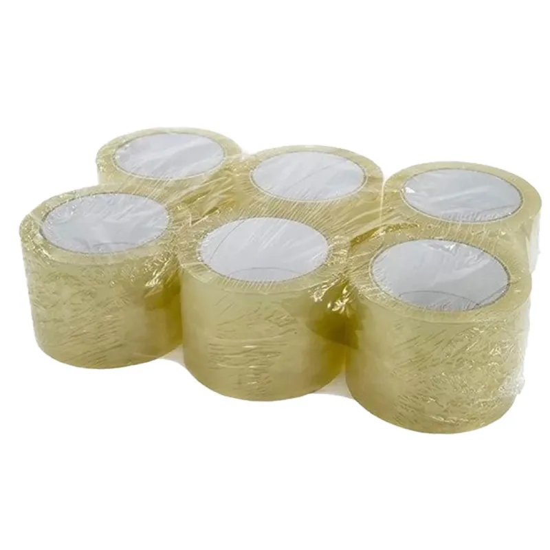 12 Transparent Adhesive Tapes mm 75x132 mt with Silenced Unwinding