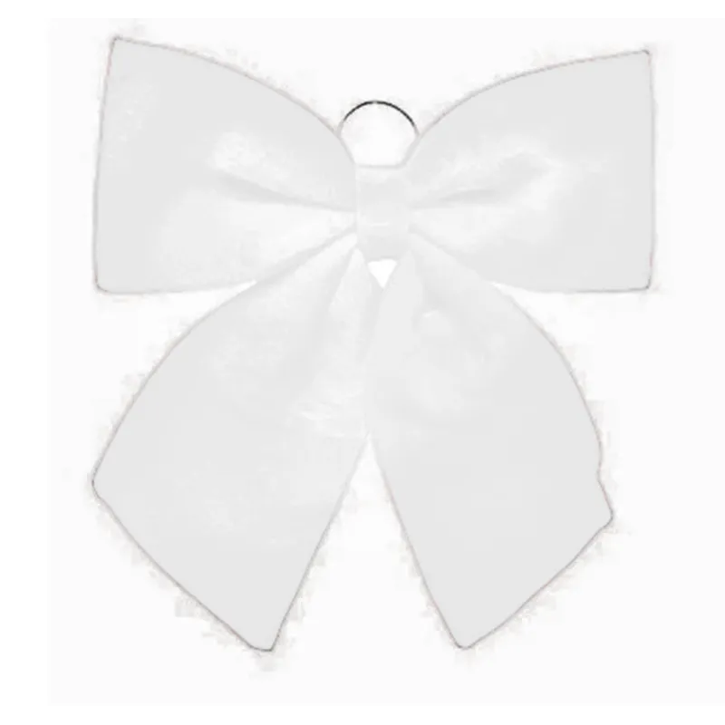 Red and White Velvet Bow in Various Sizes | ChartaRè