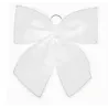 Red and White Velvet Bow in Various Sizes | ChartaRè