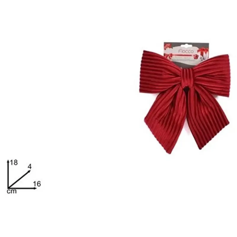 Laço de veludo vermelho e creme em vários tamanhos | ChartaRè