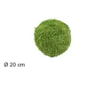 Dekorativ mossa boll olika storlekar