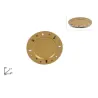 Christmas Plate with Engraving Two Sizes and Various Colors
