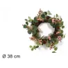 Dietroporta in Legno con Bacche Rosa e Pigne cm 38 | ChartaRè