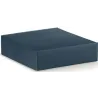 Box for 4 Flat Bottles in Resistant Cardboard Various Colors