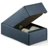 Box for 2 Flat Bottles in Resistant Cardboard Various Colors