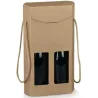 Scatola Segreto Esagono per 2 Bottiglie con Cordini e Finestra | ChartaRè