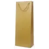 Colorful luxury shopping bag for rigid paper bottle with drawstring, pack of 12 pcs