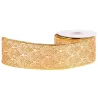 Gold Decorated Ribbon mm 68x10 mt | ChartaRè