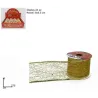 Glitter mesh tape cm 6x2,7 mt various colors