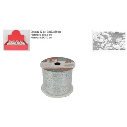 Laminerad nättejp cm 6.5x2.7 mt olika färger