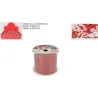 Laminated mesh tape cm 6.5x2.7 mt various colors